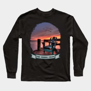 Watching a Sunset from the Fishing Chair Long Sleeve T-Shirt